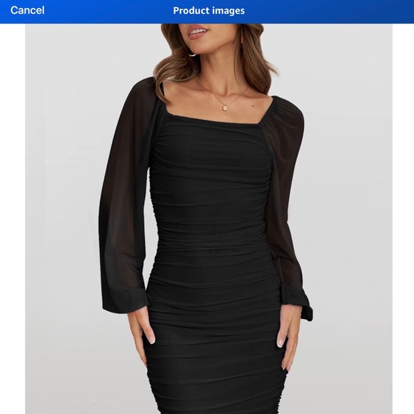 Host pick! NWT Party Dress Body Con Midi Sz XL - Picture 3 of 15